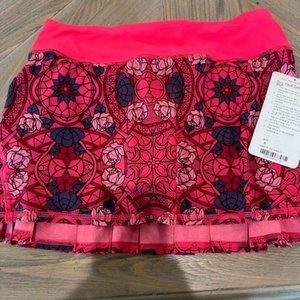 Lululemon RARE Guava Lava Pace Setter Skirt NEW